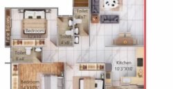 1445 sq.ft. (134.24 sq.m.) Super Built-up Area | 3 BHK